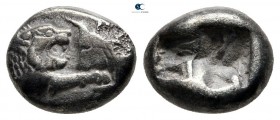 Kings of Lydia. Sardeis. Kroisos circa 560-546 BC. 1/6 Stater AR