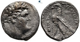 Phoenicia. Tyre circa 126 BC-AD 65. Dated CY 6=121/0 BC. Shekel AR