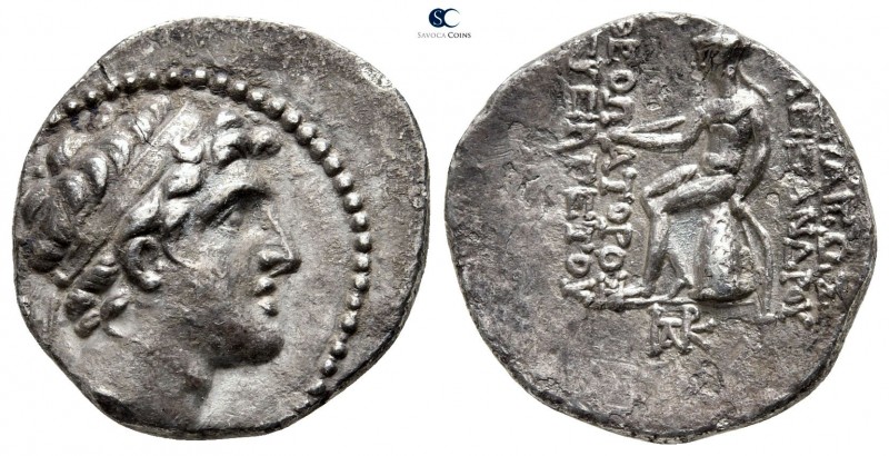 Seleukid Kingdom. Antioch on the Orontes. Alexander I Balas 152-145 BC. Undated ...