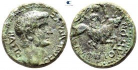 Macedon. Amphipolis. Divus Augustus Died AD 14. Struck under Tiberius, AD 14-37. Bronze Æ