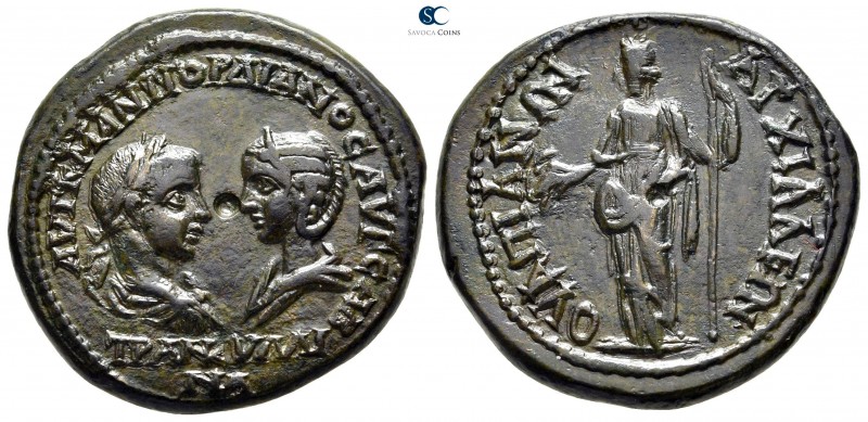 Thrace. Anchialos. Gordian III with Tranquillina AD 238-244. 
Bronze Æ

28 mm...