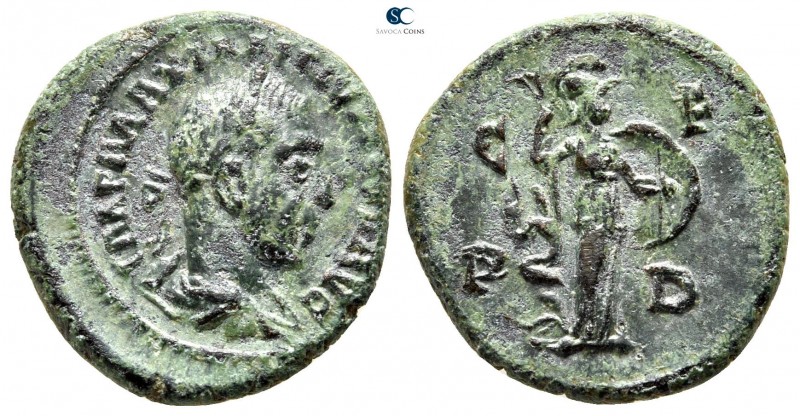 Thrace. Deultum. Maximinus I Thrax AD 235-238. 
Bronze Æ

18 mm., 4,46 g.

...