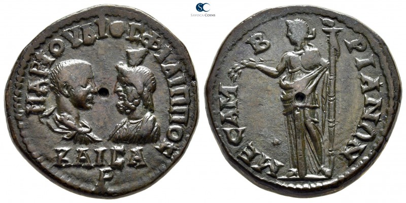Thrace. Mesembria. Philip II as Caesar AD 244-247. 
Bronze Æ

27 mm., 13,28 g...