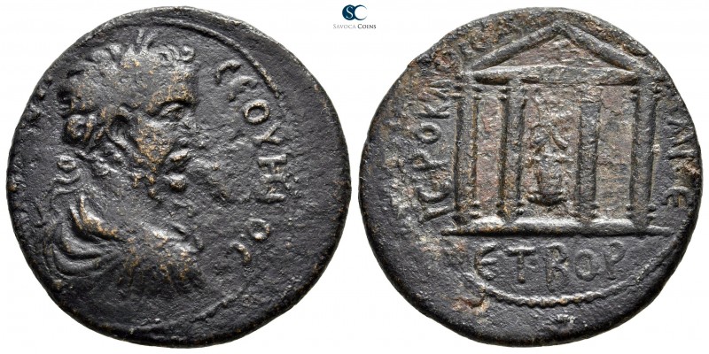 Pontos. Komana. Septimius Severus AD 193-211. Dated CY 172=AD 205/6
Bronze Æ
...