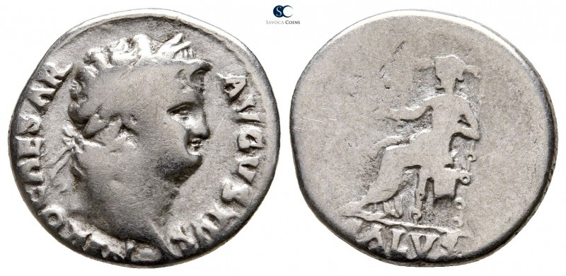 Nero AD 54-68. Rome
Denarius AR

17 mm., 3,11 g.

NERO CAESAR AVGVSTVS, lau...
