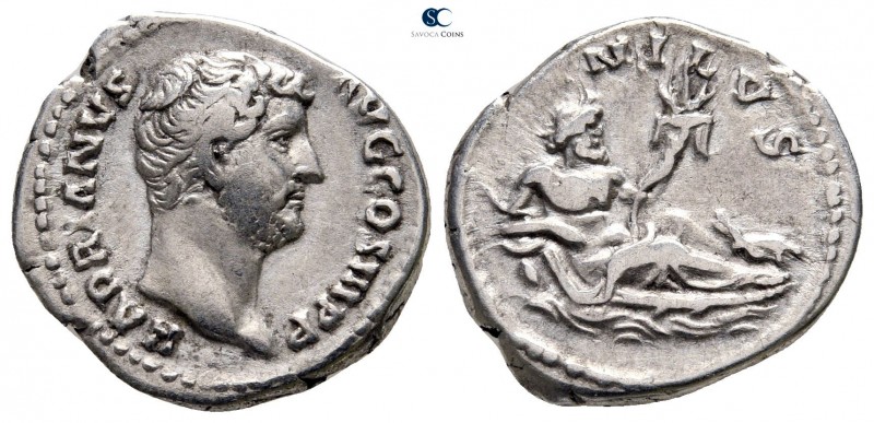 Hadrian AD 117-138. "Travel series" issue. Rome
Denarius AR

17 mm., 3,29 g....