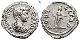 Geta as Caesar AD 198-209. Rome. Denarius AR