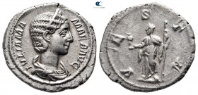 Julia Mamaea AD 222-235. Rome. Denarius AR