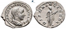 Gordian III AD 238-244. Struck AD 241. Rome. Denarius AR