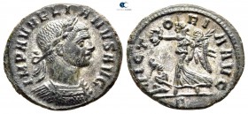 Aurelian AD 270-275. Rome. Denarius Æ