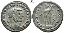 Constantius I as Caesar AD 293-305. Struck circa AD 297. Antioch. Follis Æ