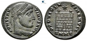 Constantinus I the Great AD 306-337. Struck AD 328/9. Nicomedia. 5th officina. Follis Æ