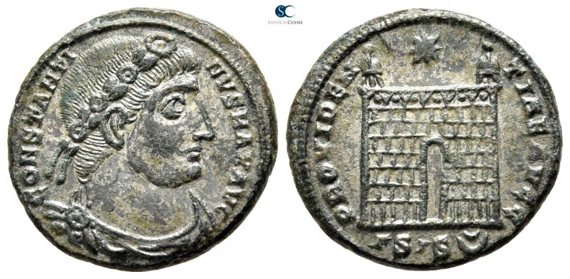 Constantinus I the Great AD 306-337. Siscia
Follis Æ

18 mm., 3,18 g.

CONS...