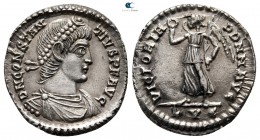 Constantius II AD 337-361. Lugdunum (Lyon). Siliqua AR