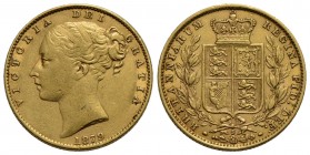 AUSTRALIA - Vittoria (1837-1901) - Sterlina - 1879 S - Stemma - AU Kr. 6 - BB/BB+
