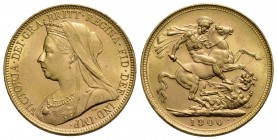 AUSTRALIA - Vittoria (1837-1901) - Sterlina - 1900 M - Velata - AU Kr. 13 - FDC