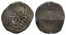 AUSTRIA-SALISBURGO - Eberhard II von Regensberg (1200-1246) - Pfennig - Stemmi - R/ Liscio - (AG g. 0,5) RR - BB