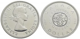 CANADA - Elisabetta II (1952) - Dollaro - 1964 - Charlottetown - AG Kr. 58 - FDC