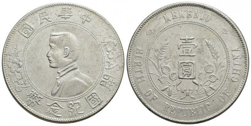 CINA - Repubblica Popolare Cinese (1912) - Dollaro - 1927 - AG Kr. 318a Segnetti...