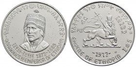 ETIOPIA - Repubblica - 5 Dollari - 1972 (EE 1964) - AG Kr. 49 Proof - FDC