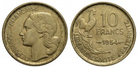 FRANCIA - Quarta Repubblica (1947-1958) - 10 Franchi - 1954 - BR NC Kr. 915.1 - qFDC
