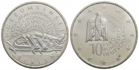 GERMANIA - Repubblica Federale (1949) - 10 Euro - 2002 A - Museo Isola Berlino - AG Kr. 218 Proof - FDC