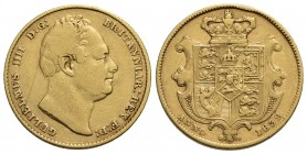 GRAN BRETAGNA - Guglielmo IV (1830-1837) - Sterlina - 1832 - AU Kr. 717 - qBB
