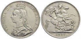 GRAN BRETAGNA - Vittoria (1837-1901) - Corona - 1887 - AG Kr. 765 - qSPL