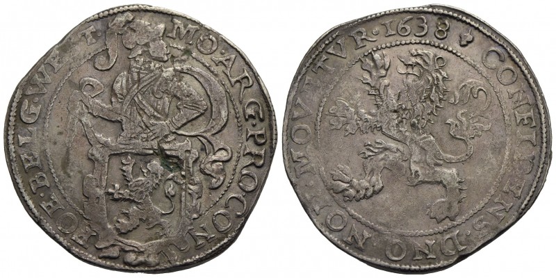 OLANDA - Province Unite - West Frisia (1581-1795) - Tallero - 1638 - Figura in a...