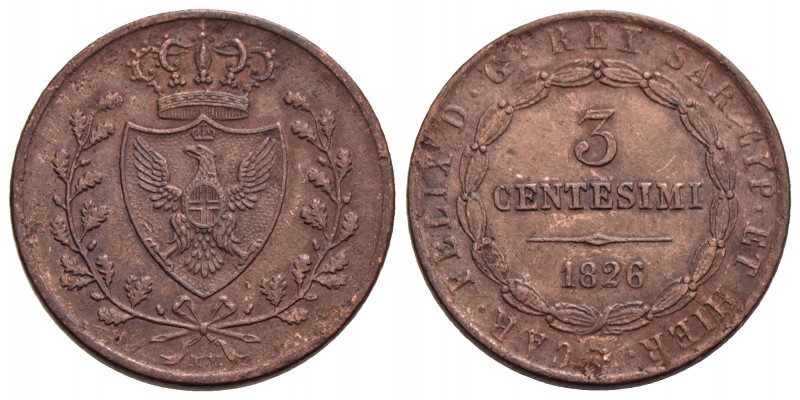 Vittorio Emanuele II Re eletto (1859-1861) - 3 Centesimi - 1860 (1826) B - CU R ...