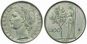 Repubblica Italiana (emissioni in lire) (1946-2001) - 100 Lire - 1963 - AC Mont. 13 - FDC