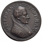 PAPALI - Stefano IV (816-817) - Medaglia - Uniface - Busto a d. con camauro Ø: 36 mm. - (AE g. 27,3) Di restituzione (sec. XVIII) - BB
