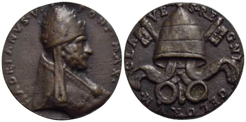 PAPALI - Adriano V (1276) - Medaglia - Busto a d. con triregno - R/ Triregno e c...