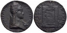PAPALI - Bonifacio VIII (1294-1303) - Medaglia - 1300 - Primo giubileo - Busto a d. con triregno - R/ Porta Santa Ø: 41 mm. - (AE g. 35,08) Di restitu...