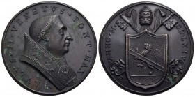 PAPALI - Paolo II (1464-1471) - Medaglia - (Restituzione di Girolamo Paladino) - Busto con piviale a d. - R/ Stemma di Paolo II Opus: Paladino Ø: 45 m...