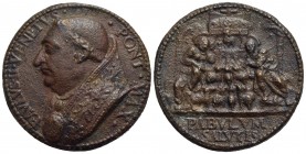 PAPALI - Paolo II (1464-1471) - Medaglia - 1469 - Per ricordare la visita dei Teologi Maraniti - Busto con piviale a s. - R/ San Pietro a San Paolo ai...