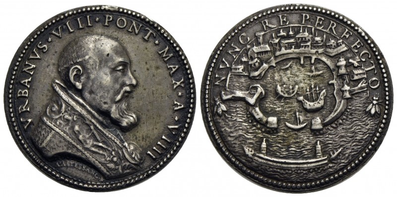 PAPALI - Urbano VIII (1623-1644) - Medaglia - A. VIIII - Busto con piviale a d. ...