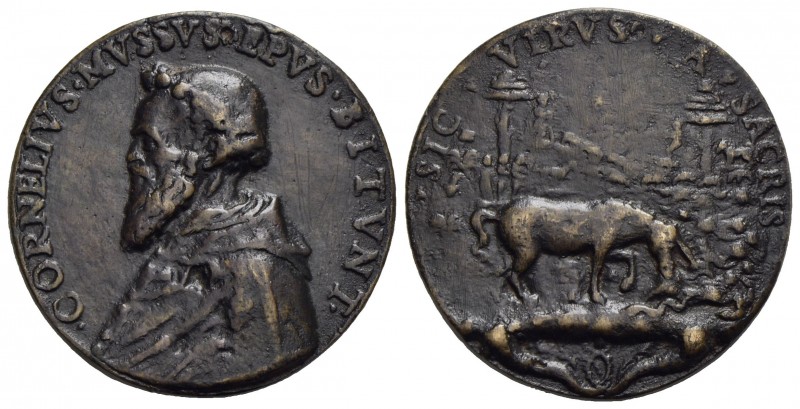 PERSONAGGI - Cornelio Musso (Vescovo di Bitonto) (1511-1574) - Medaglia - 1562 -...