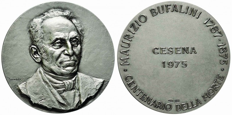 PERSONAGGI - Maurizio Bufalini (medico) (1787-1875) - Medaglia - 1975 - Centenar...