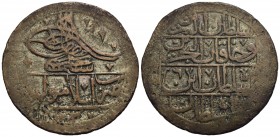Falsi (da studio, moderni, ecc.) - Selim III (1789-1807) - Yuzluk - 1788 (1203 AH) - (AE g. 27,09) Bronzo con tracce di argentatura - BB