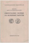 AA.VV. Nationalmuseets Vejledninger. Den Kgl. Mønt-og Medaillesamling. Orientalske, Graeske og Romerske Mønter. Copenhagen 1940. 8vo (14.5x22cm), orig...