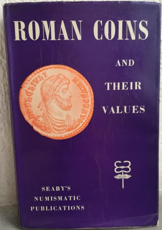SEAR David R. Roman coins and their values. London, 1964. Hardcover with jacket,...