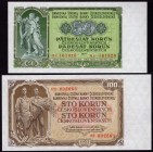 Czechoslovakia 50 & 100 Korun 1953
UNC