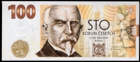 Czech Republic Commemorative Banknote "100th Anniversary of the Czechoslovak Crown" 2019 RARE
# TD 03 001940; 100 Korun 2019; Released just 20.000 Pi...