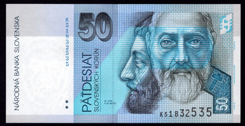 Slovakia 50 Korun 2005
P# 21k; UNC