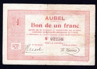 Belgium 1 Franc 1914
Aubel