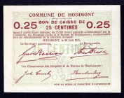 Belgium 25 Centimes 1915
Commune de Hodimont