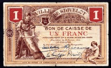 Belgium 1 Franc 1915
Ville de Stavelot