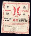 Belgium 2 Francs 1914-1918
Commune de Vielsalm