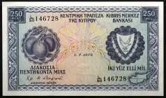 Cyprus 250 Mil 1975
P# 41c; № L50-146728; UNC